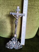 13 Latos antique silver crucifix