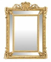 Turn of the century mirror in a gilded frame