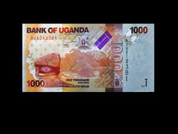 UNC - 1000 SHILLINGS - UGANDA - 2010 (ritka)