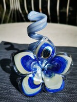 Murano flower candle holder
