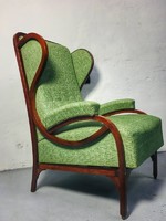 Antik felújított szecessziós J&J Kohn karfás fotel - 50764