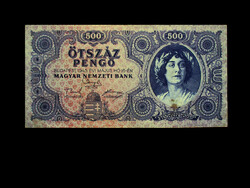 500 Pengő - 1945 - inflation series 3. Interesting member! (Read!)