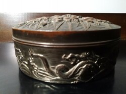Chinese box decorated with corners