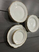 Porcelán tányér 19 db