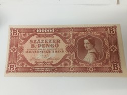 1946-os 100000B.-Pengő EF ++