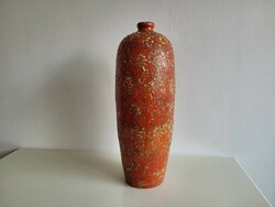 Retro huge 56.5 cm floor vase mid century large ceramic vase
