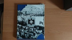 (K) Die Olympischen Spiele band 1 1936 régi német könyv Berlin Olimpia
