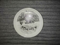 Decorative porcelain plate (a1)