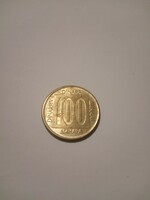 Szép 100  Dinár 1989 !! ( 3 )