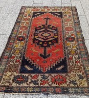 Kaukázusi  Kurd Kazak antik kézi csomózású szőnyeg ALKUDHATÓ
