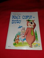 1986 William Hanna-Joseph Barbera: Maci Cindy and Bubu - Maci Laci picture storybook by pictures móra