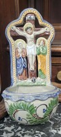 Antique holy water holder