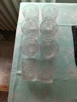 Crystal whiskey glass (8 pieces)