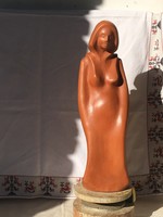 Female figure, large terracotta statue