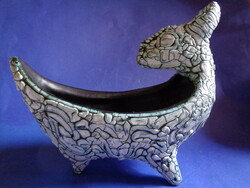 Gorka geza ceramic figurine / ram table decoration, offering