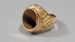 14 K arany női pecsétgyűrű 6,78 g