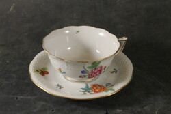 Old Herend Victoria patterned tea cup with bottom 577
