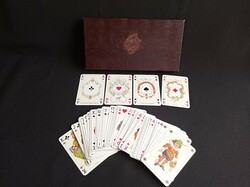 Osztrák Piatnik Póker, römi kártya + doboz