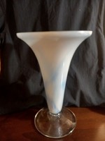 Art deco glass vase. Injured!