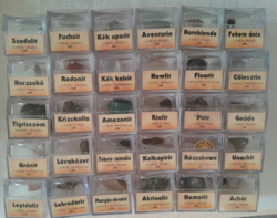 3. Mineral and rock collection liquidation blue apatite /mineral samples /