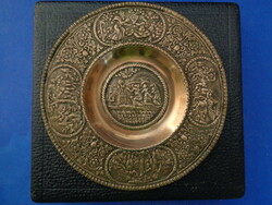 Craftsman bronze plate