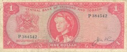 1 dollár 1964 Trinidad és Tobago 1. signo Ritka