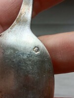 Antik ezüst kis evőkanál 39 gramm