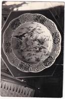 Herend porcelain bowl postcard 1971