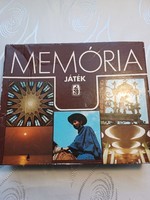 Hungarian pictures memory board game
