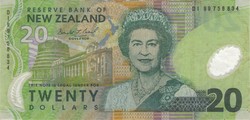 $ 20 1999 New Zealand