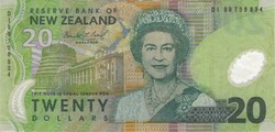 20 dollár 1999 Új Zéland