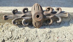 Old iron building ornament
