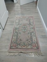 Kínai Aubusson mintás rózsás kézi csomózású szőnyeg