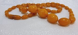 Russian amber necklaces