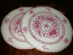 Herend waldstein rose flat plate