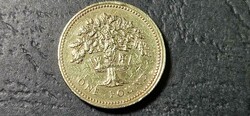 England 1 pound 1987.