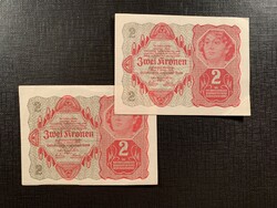 *** 2 Unfolded 1922 2 crowns ***