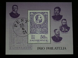 1991. Pro philatelia (iii.) - Block ** /800ft/