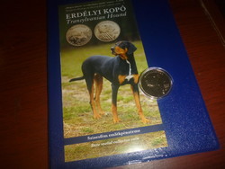 Transylvanian Hound HUF 3,000 non-ferrous metal commemorative coin for sale! Unc