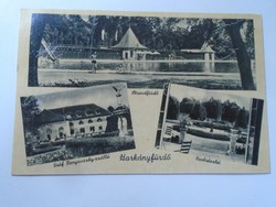 D198852 Harkány Harkányfürdő 1940k old postcard bártfay - gönc