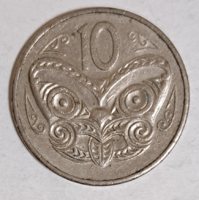 1981.  Új-Zéland 10 Cent (Maori) (371)