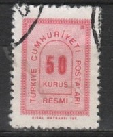 Turkey 0373 mi official 88 EUR 0.30