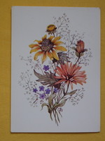Running postcards with flowers, 7 pieces - according to the photos /05/
