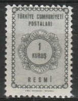 Turkey 0374 mi official 91 EUR 0.30