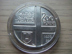 200 Forint Ezüst emlékérem Derkovits Gyula Festők  1976 zárt Kapszulában
