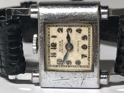 A rare art deco women's doxa with swing ears in perfect working order with a contemporary leather strap