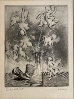 Still life - etching