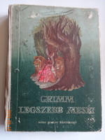 Grimm legszebb meséi Róna Emy rajzaival – antik, régi kiadás (1960)