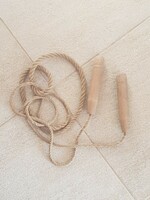 Old string skipping rope, children's toy, rope