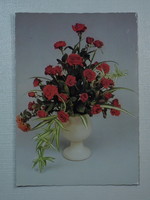 Used postcards with flowers, 10 pieces - according to the photos /10/